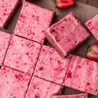 ružičasti brownies, valentinovo