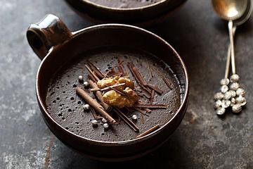 puding od tamne čokolade