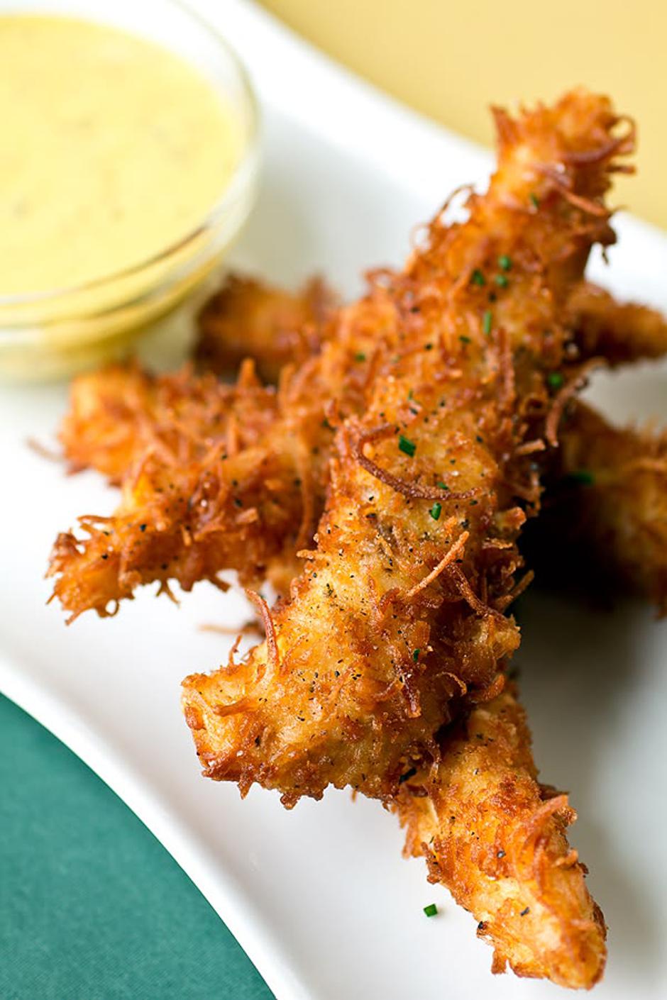 piletina panirana u kokosu | Author: The Cozy Apron/Pinterest