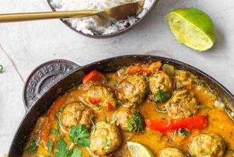 pileće tajlandske mesne okruglice