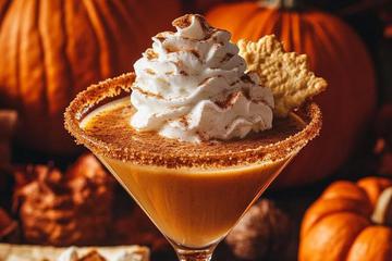pumpkin pie martini