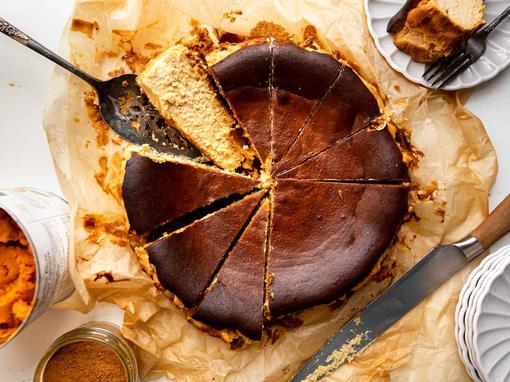 baskijski cheesecake s bundevom