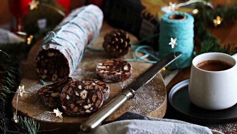 Salama sa speculaas keksićima