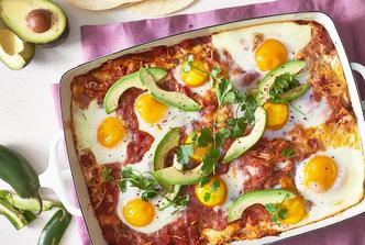 Tortilje, jaja i rastopljeni sir u složencu koji popravlja jutro