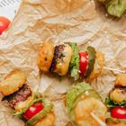 Cheeseburger ražnjći