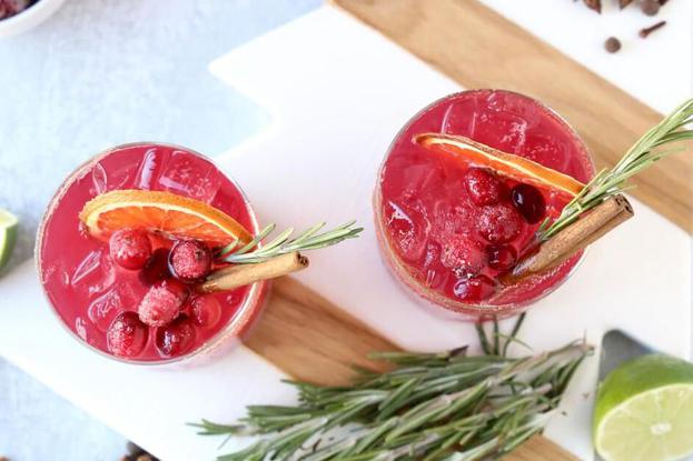 paloma s brusnicama, koktel