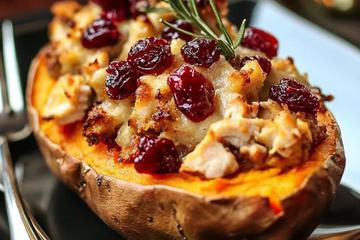 batati punjeni ostacima od ručka