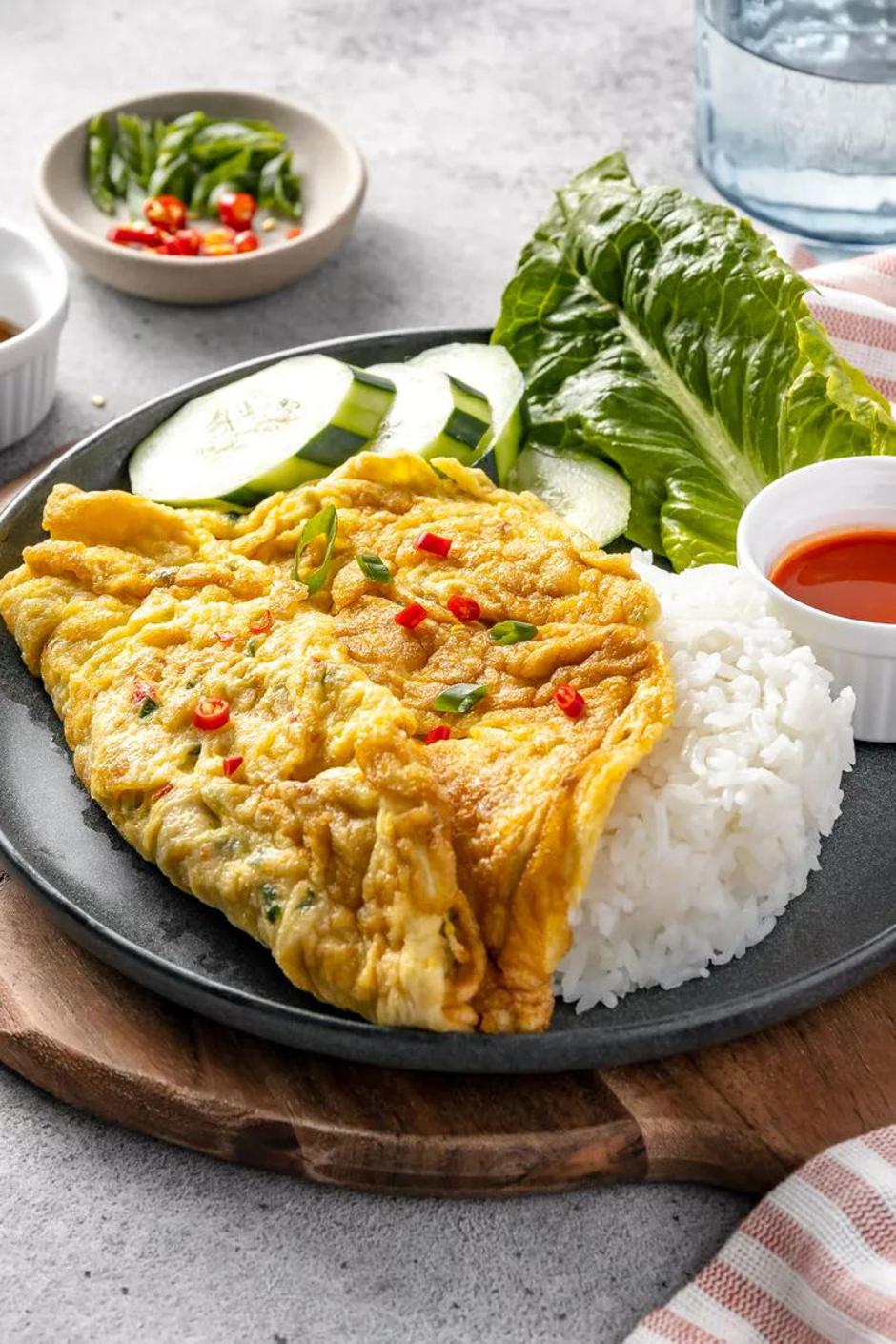 kai jeow, tajlandski omlet | Author: Simply Recipes/Pinterest