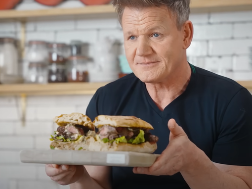 gordon ramsay, sendvič od steaka