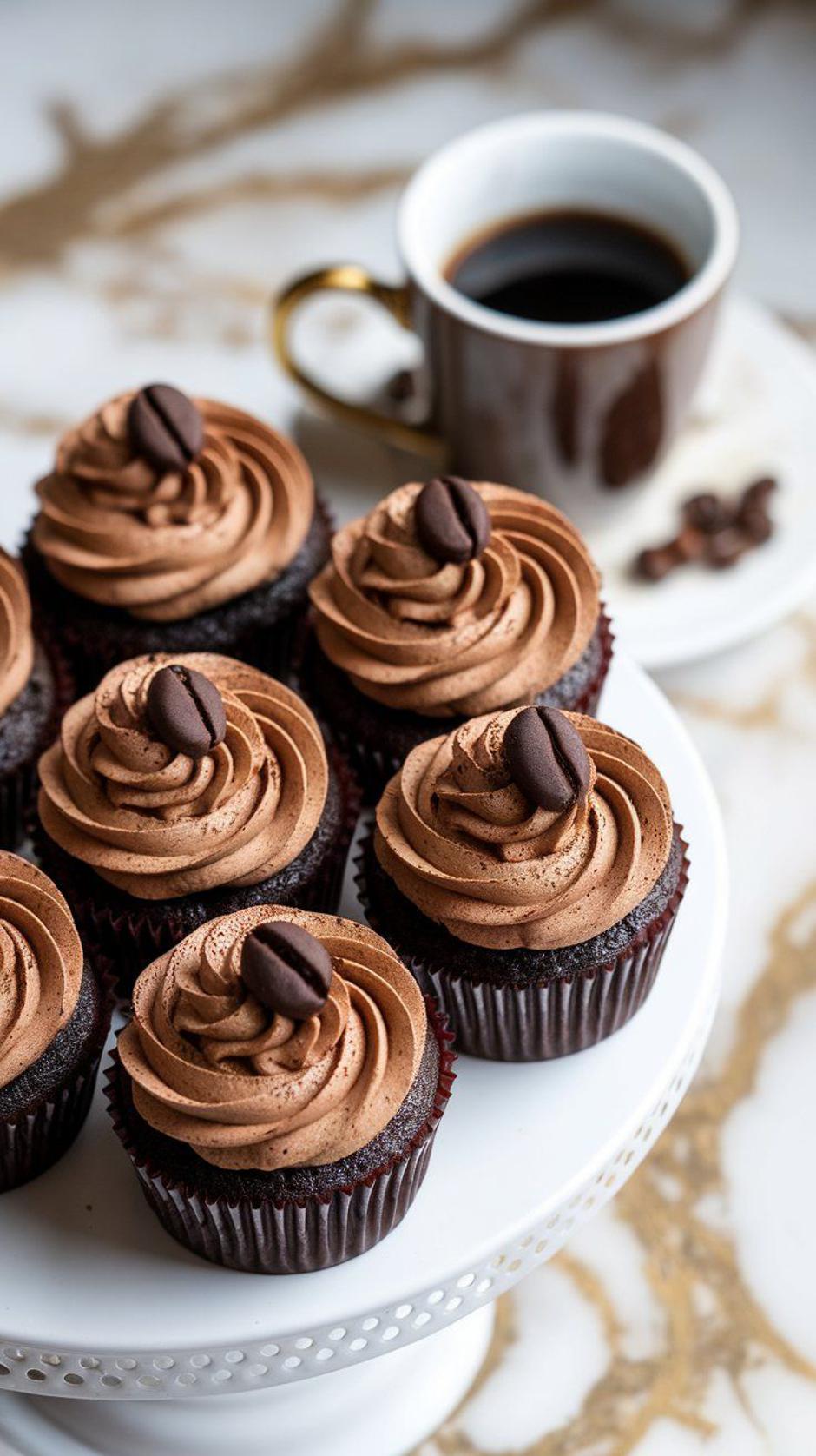 cupcakes od kave | Author: Bean Leaf Cup/Pinterest