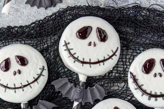 Jack Skellington Oreo popsi