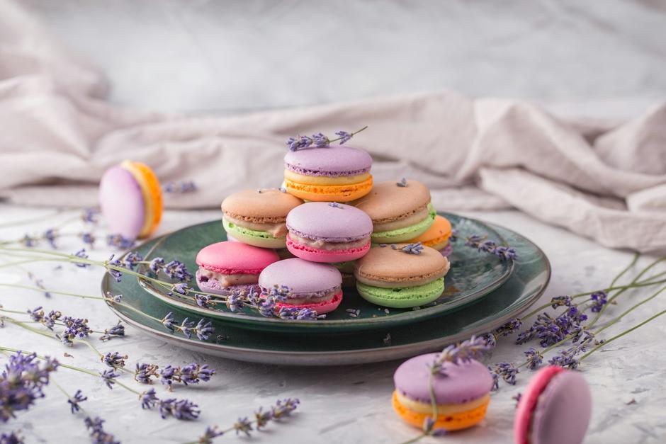 lavanda, macarons | Author: Serghei Savchuic/Unsplash