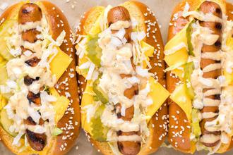 big mac hot dog