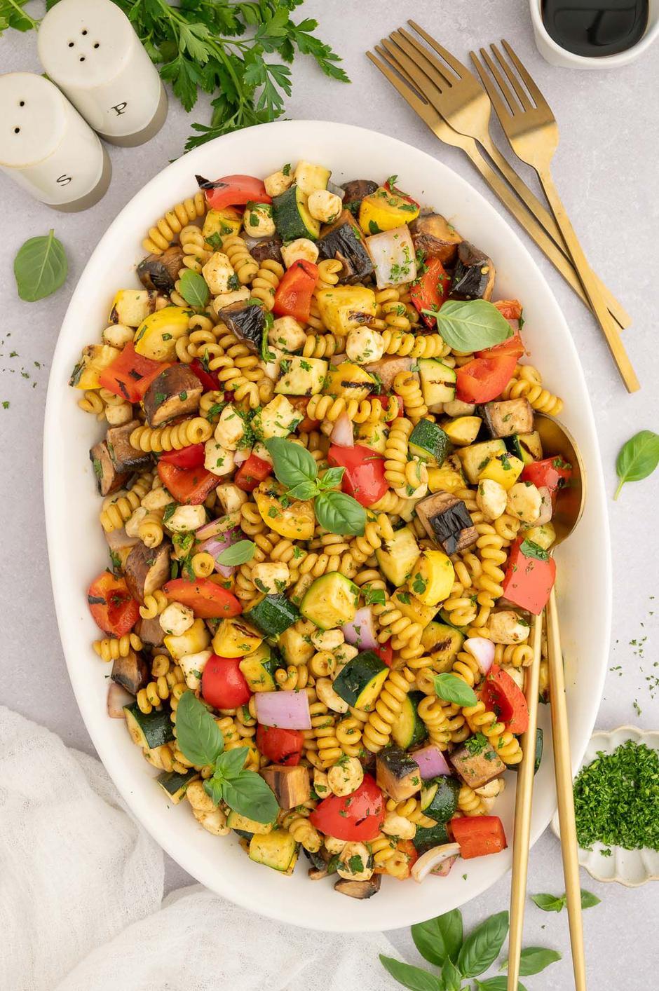 salata od tjestenine i grilanog povrća | Author: Nancy Labranche/Pinterest