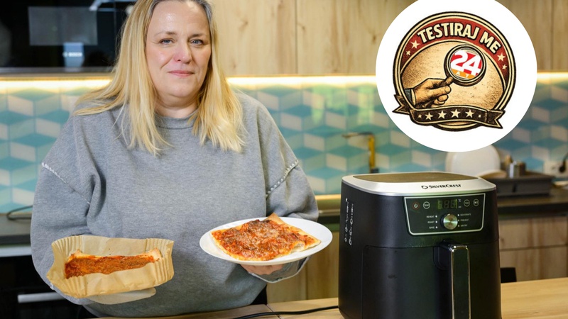Isprobala sam pizzu iz air fryera, evo kako je ispala...