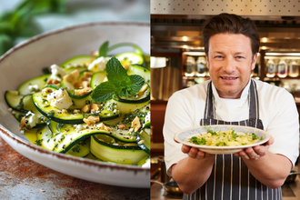 jamie oliver, salata od tikvica