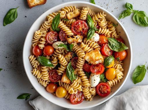 bruschetta pasta salad