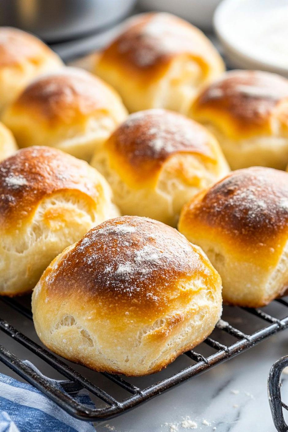 brza peciva bez kvasca s grčkim jogurtom | Author: Molly's Home Guide/Pinterest