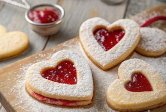 Linzer keksi koji govore jezikom ljubavi