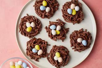 Hrskava čokoladna gnijezda koja složiš za 20 minuta