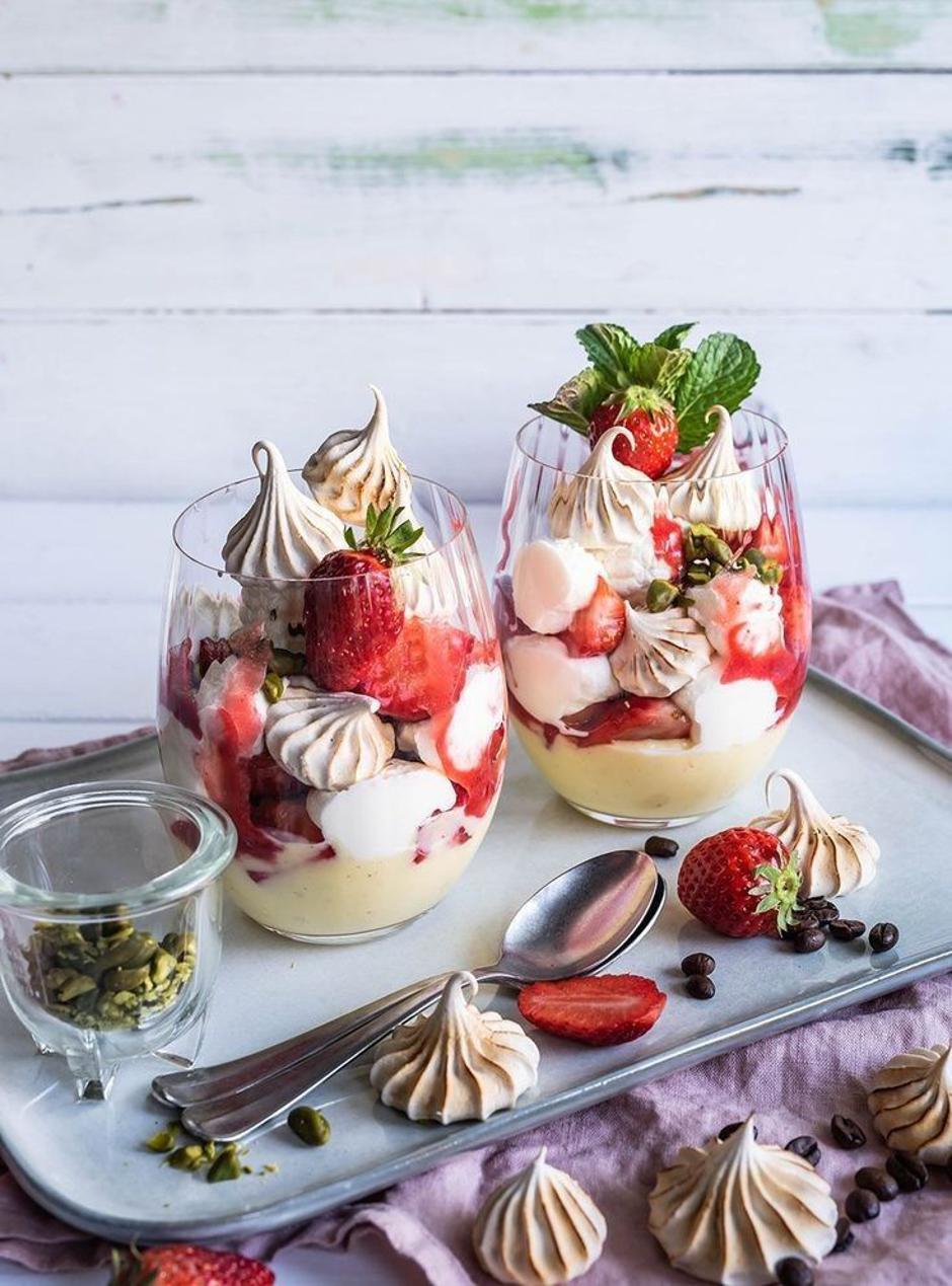 pavlova u čaši | Author: Lisa/Pinterest