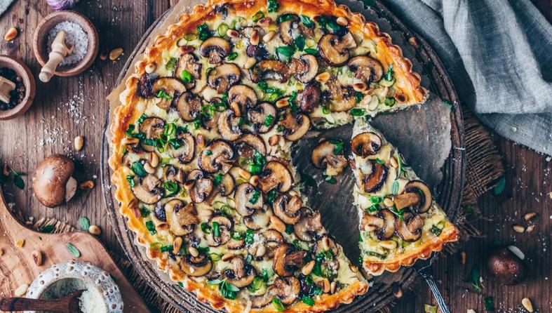 quiche od gljiva
