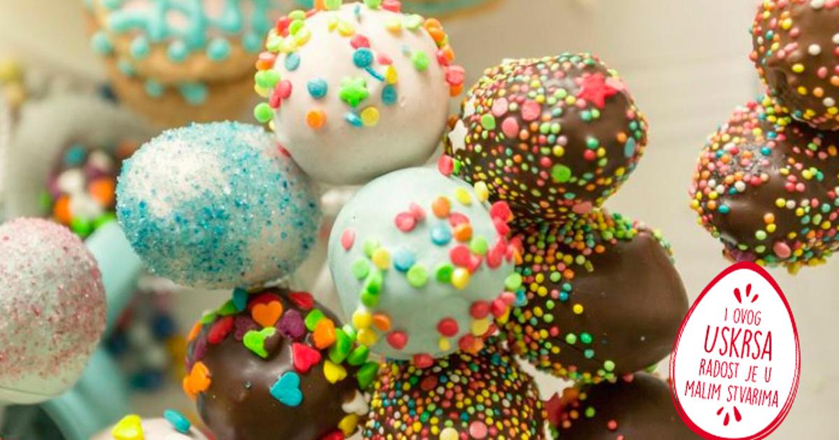 Izvrsni Blagdanski Cake Popsi Od Samo Tri Sastojka