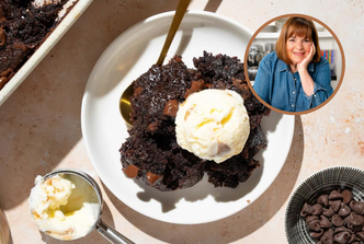 ina garten, brownie pudding