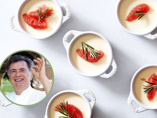 stevo karapandža, panna cotta s ružičastim grejpom