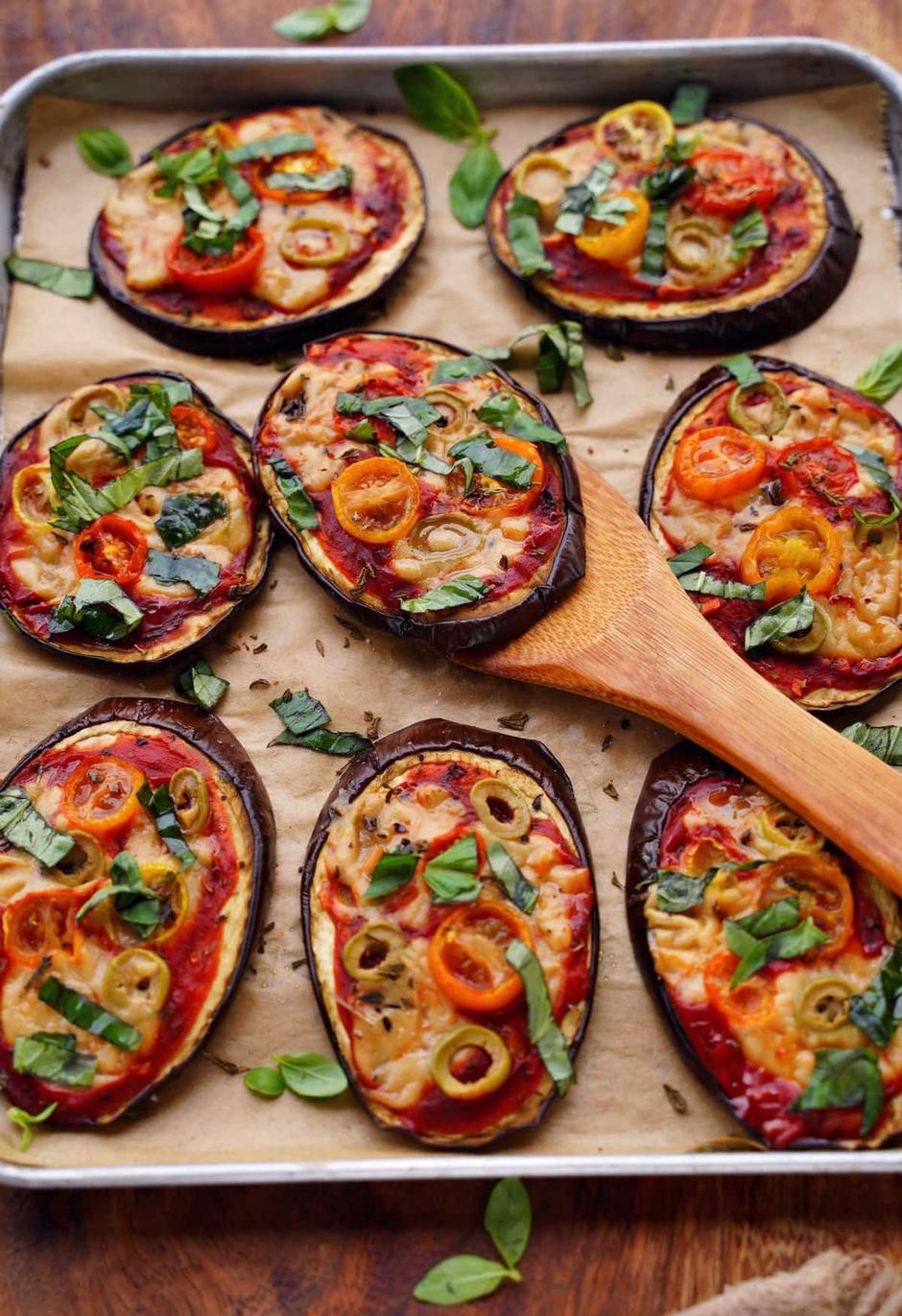 lažna pizza s patlidžanima | Author: Elavegan/Pinterest