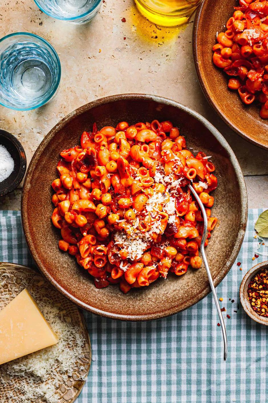 tjestenina sa slanutkom | Author: KALEJUNKIE/Pinterest