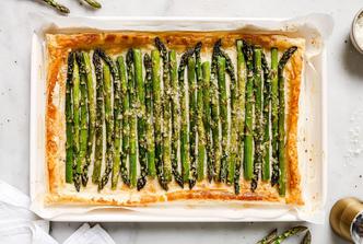 Proljetni tart sa šparogama