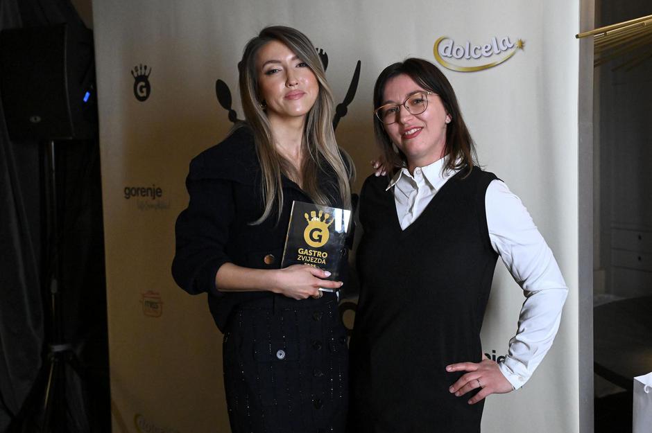 Ana Marija Cuglin i predstavnica Podravke, Kristina Vadla | Author: Marko Lukunic/PIXSELL