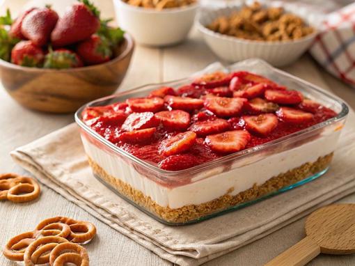 desert od pereca i jagoda