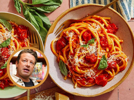 špageti, umak od rajčice, jamie oliver