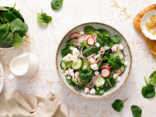 Grčka salata s rotkvicama