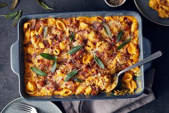 makaroni sa sirom i bundevom