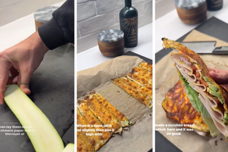zucchini breadwich