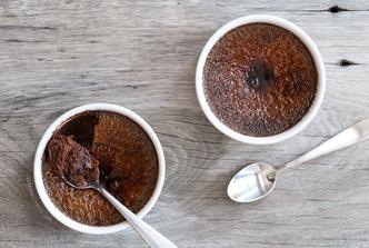 pečena krema od čokolade