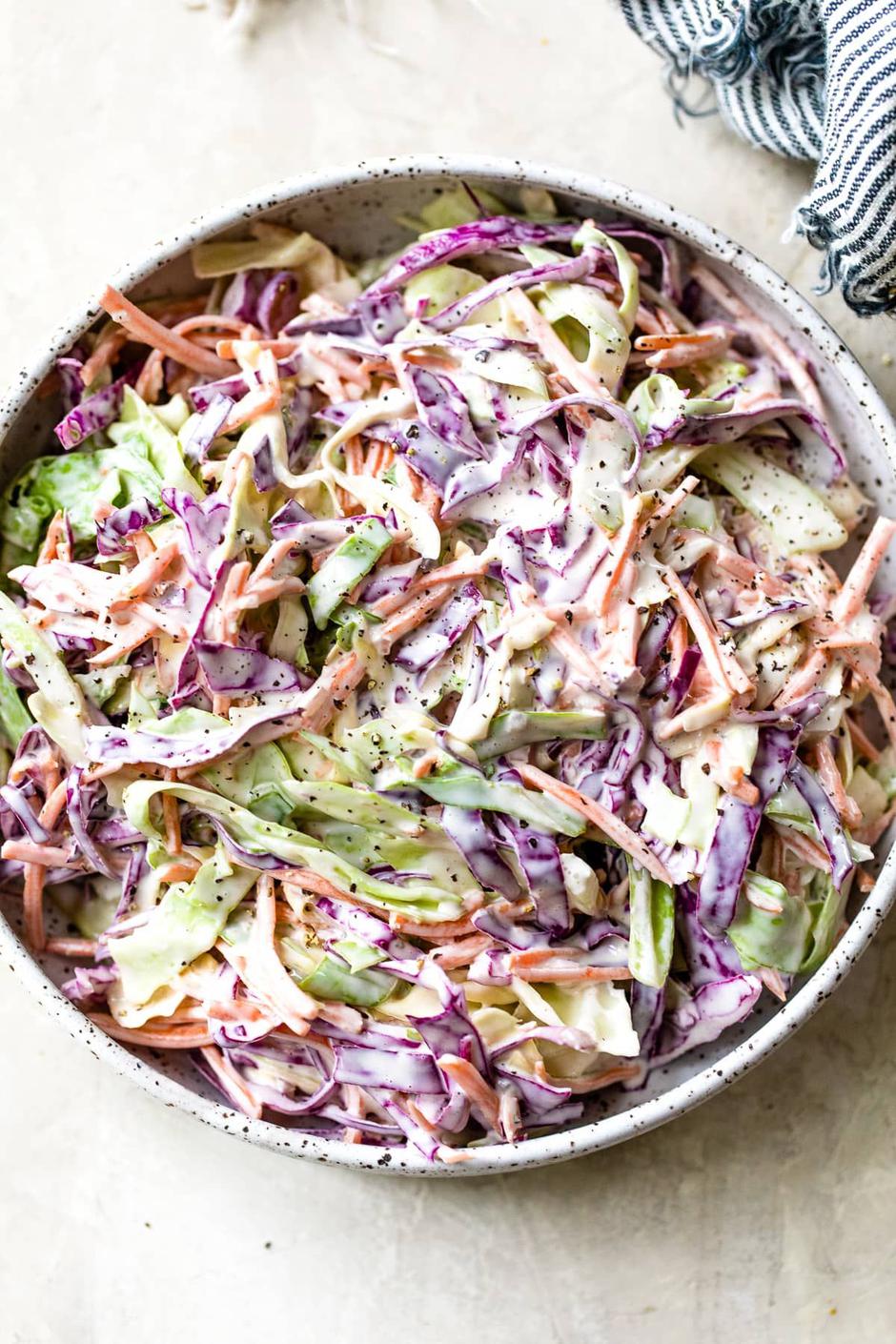 coleslaw | Author: Skinnytaste Healthy Recipes/Pinterest