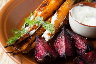 Pečena mrkva i cikla