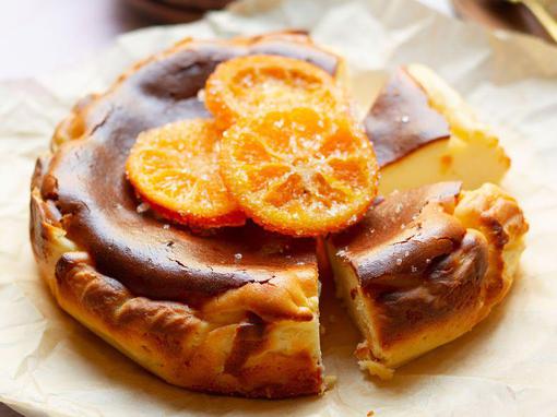 baskijski cheesecake s narančom