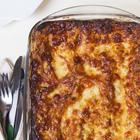 Lasagne s crvenim radičem, špekom i gorgonzolom