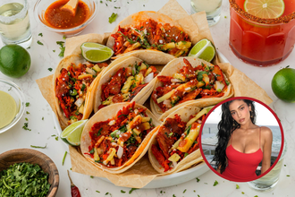 kylie jenner, tacos