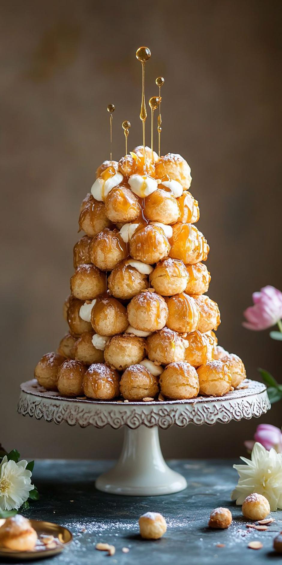 croquembouche | Author: Saveurs Authentiques/Pinterest