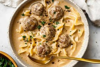 juha sa švedskim mesnim okruglicama