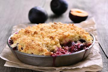 Crumble sa šljivama