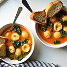 jesenska tortellini juha