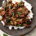 tajlandska govedina s bosiljkom