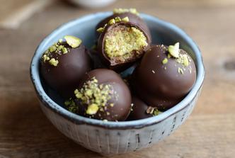 kuglice od čokolade i pistacije